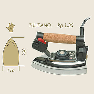 FER TULIPANO 2F 800W 1.35KG