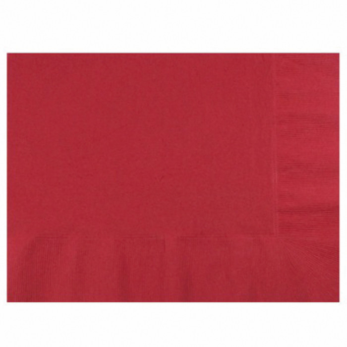 SERV 2P 20X20 BORDEAUX X100