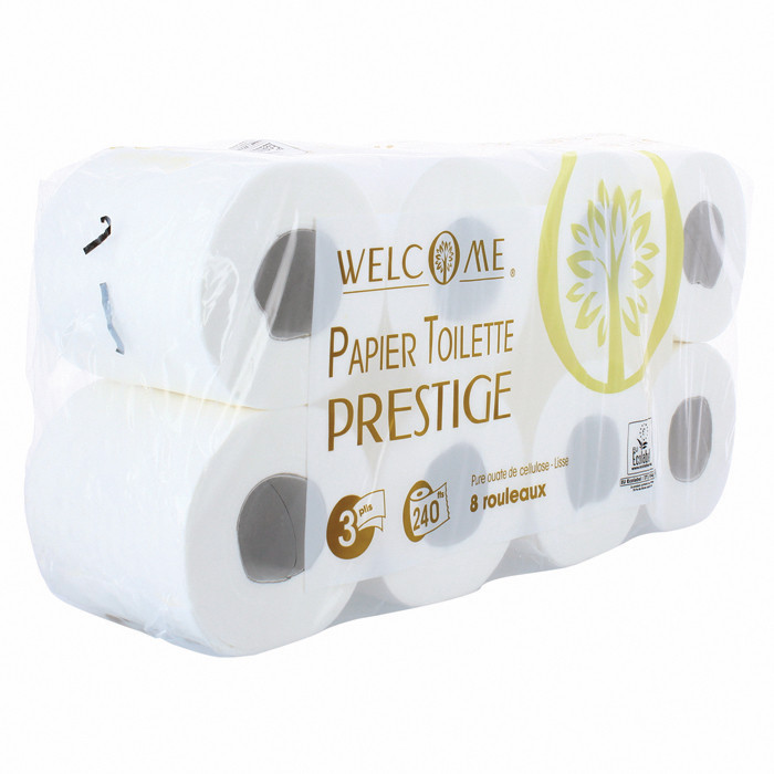 PAP HYG LISSE RLX 240F 3P X8