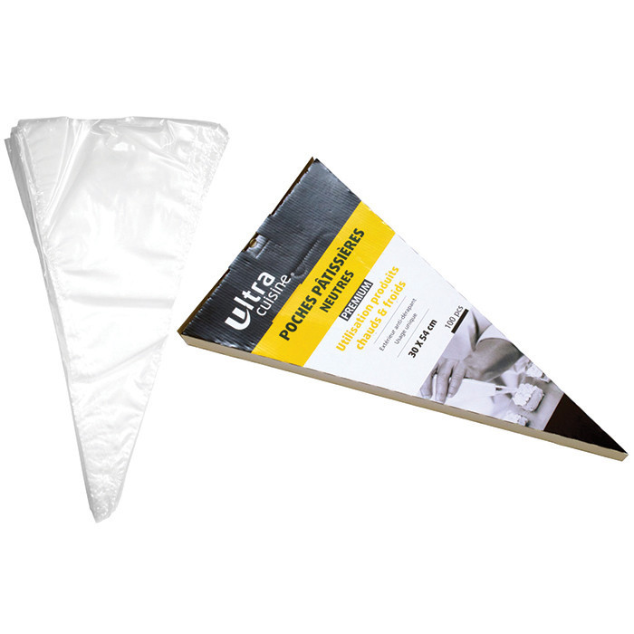 POCHE PATIS 30X54CM TRANS X100