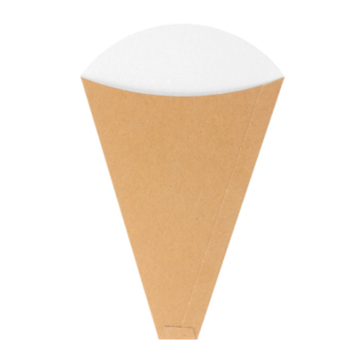 CONE CREPE KRAFT 12X19CM