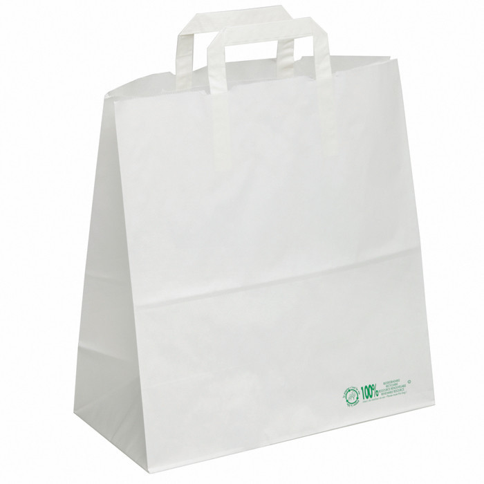 SAC CABAS 26H30 BLANC X250