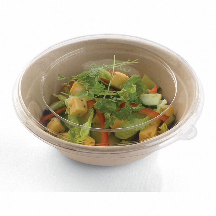 COUV PLAT rPET ROND Ø21CM BEPULP