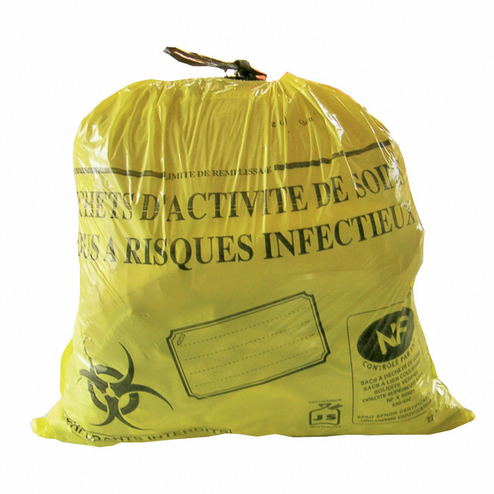 SAC 100L BD DASRI 28µ JAUNE X2