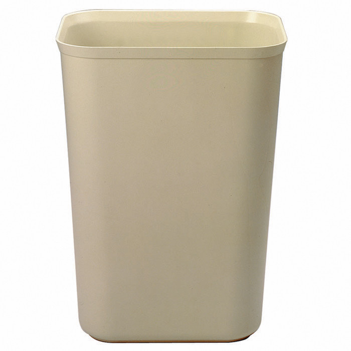 CORB ANTI FEU RECT 38 L BEIGE RUBBERMAID