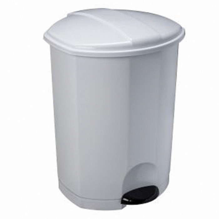 POUB PEDALE 7L PLAST BLC