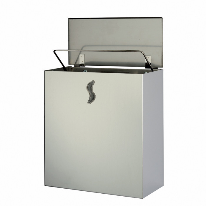 POUB MURALE 10L INOX BRILLANT