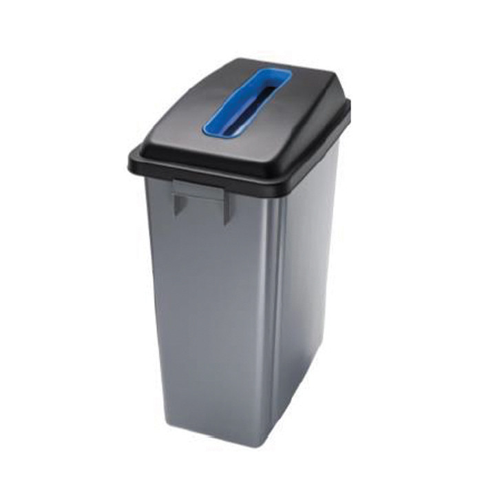 POUB TRI 60L COUV SUP BLEU