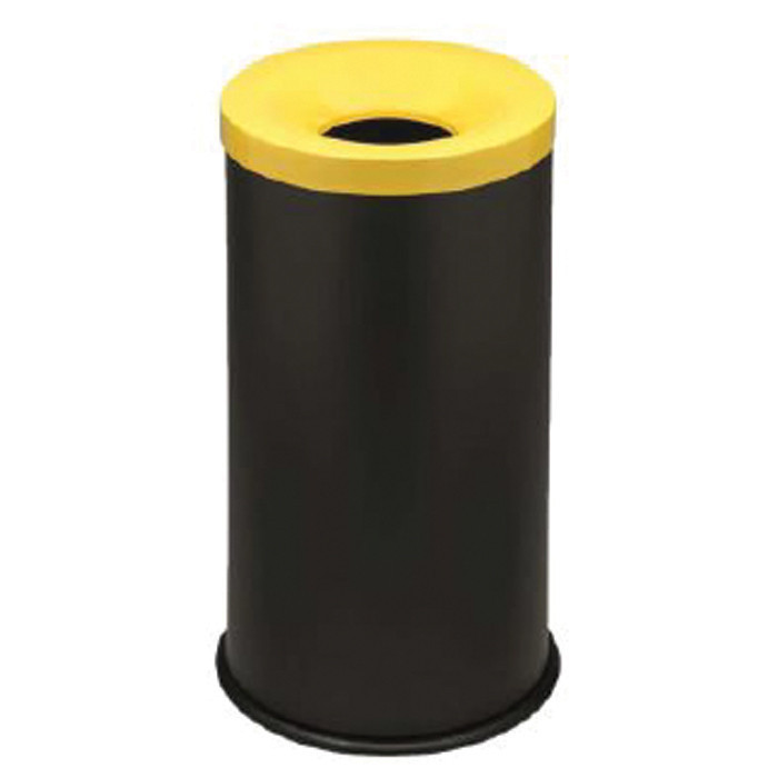 CORB PAPIER ANTI FEU 90L JAUNE