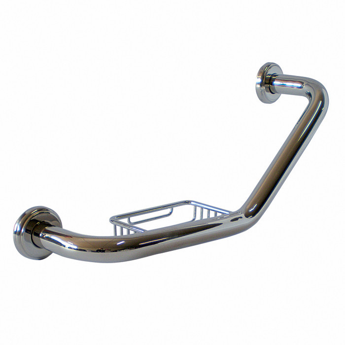 BARRE APPUI COUDEE CHROME