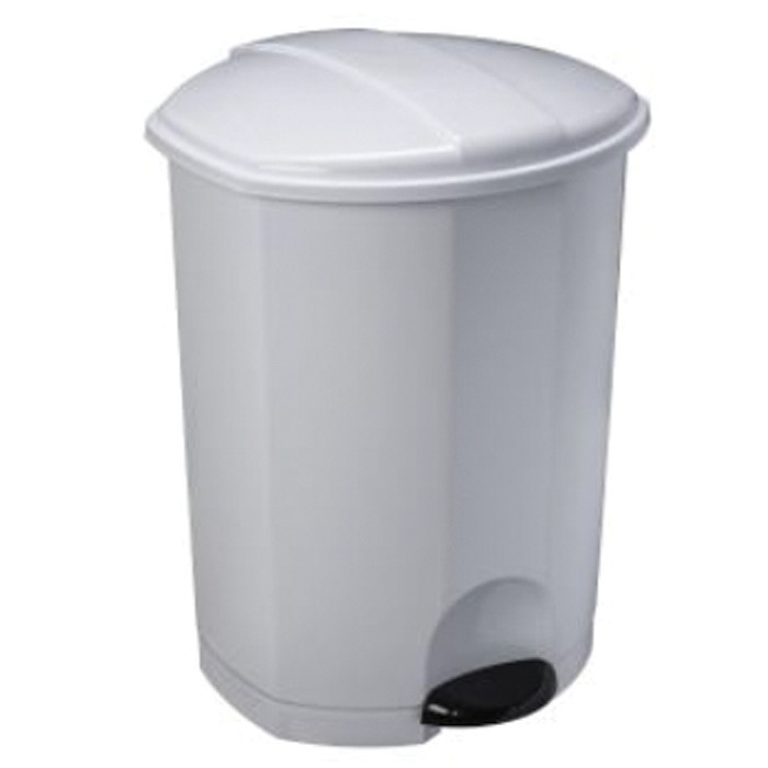 POUB PEDALE PLAST 50L BLC