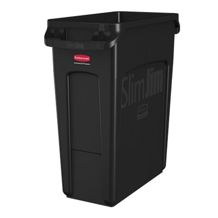 COLLECTEUR SLIM JIM 60L NOIR SLIM JIM