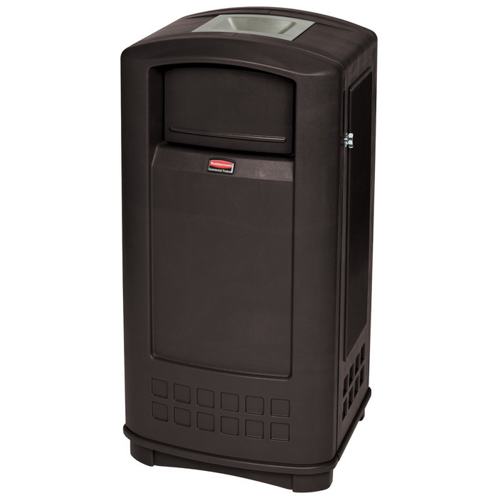 COLLECTEUR LANDMARK II NOIR RUBBERMAID