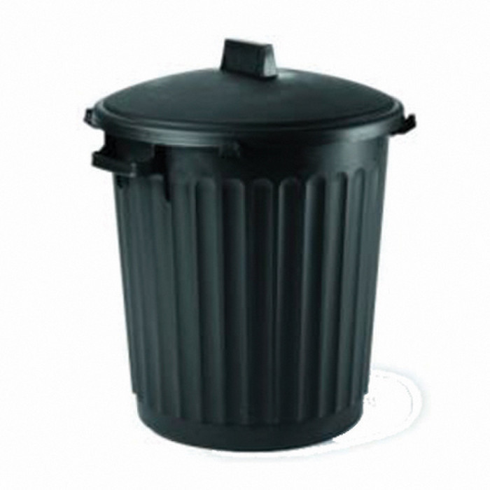 POUB IMMEUBLE PLAST 80L +COUV