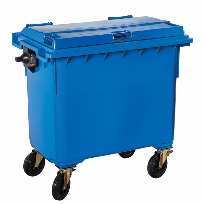 CONTENEUR 660L BLEU CL/ BLEU