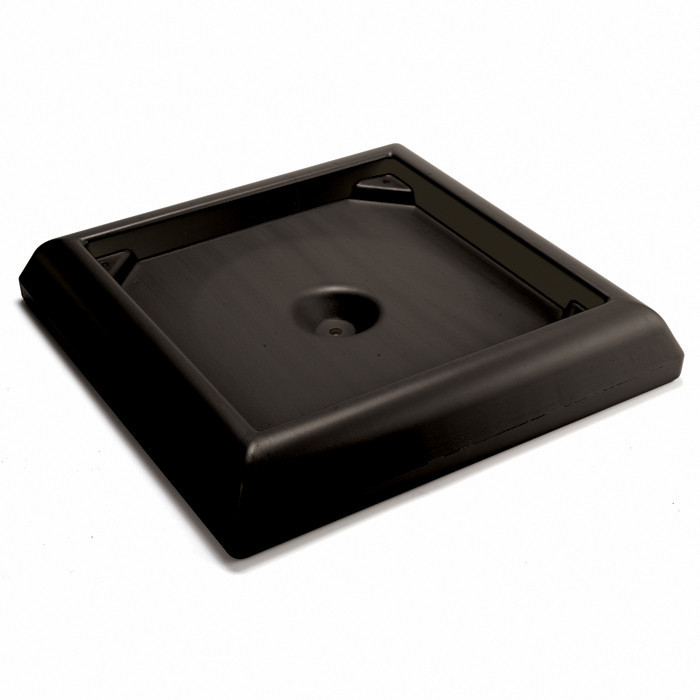 SOCLE AUXILIAIRE RANGER NOIR RUBBERMAID