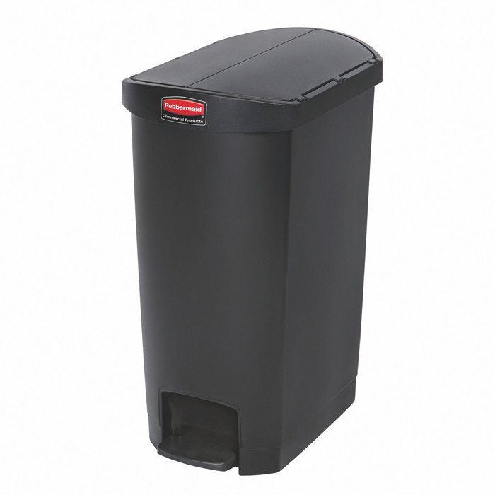 POUB RESINE ETROITE 50L NOIR