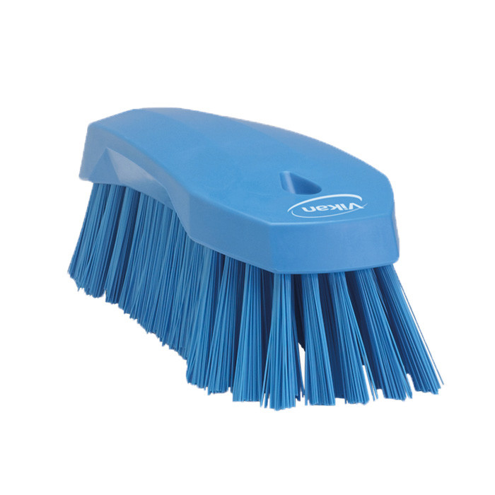 BROSSE A MAIN DUR 20CM BLEU