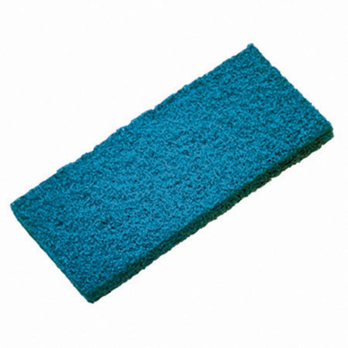 TAMPON ABRASIF BLEU 24X11