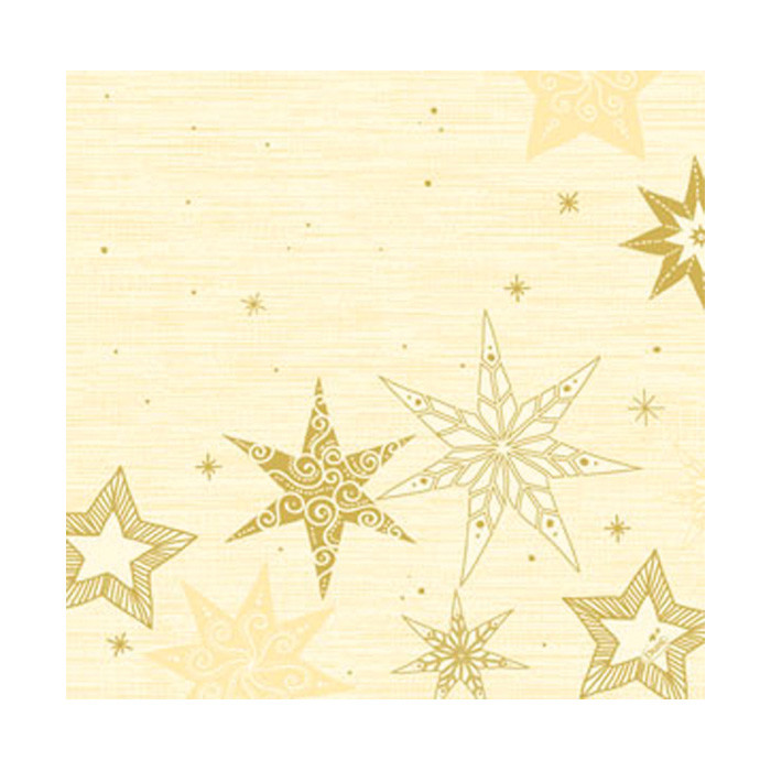 SERV 40X40 STAR CREME X60
