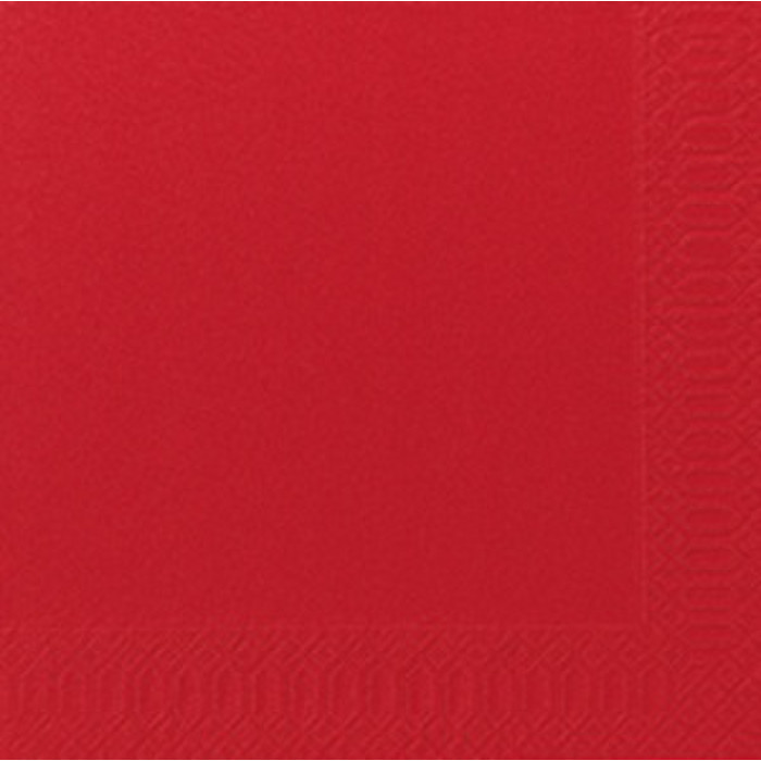 SERV OUATE 3P 33X33 ROUGE DUNIOUATE