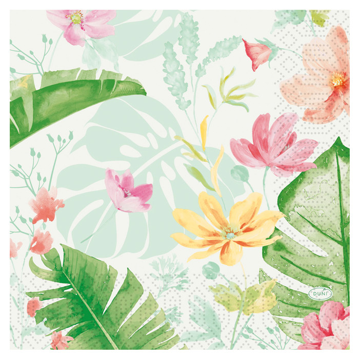 SERV 3P 33X33 TROPICAL GARDEN DUNIOUATE