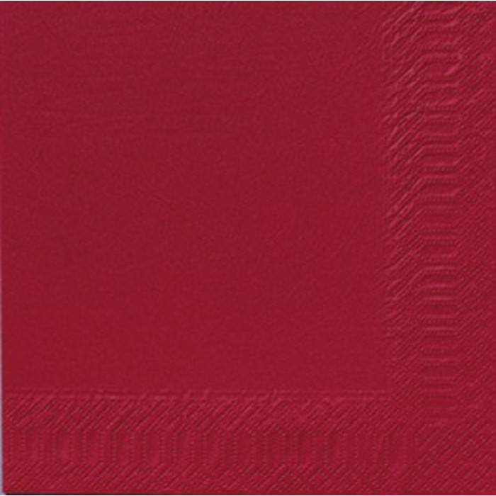 SERV OUATE 3P 40X40 BORDEAUX DUNIOUATE