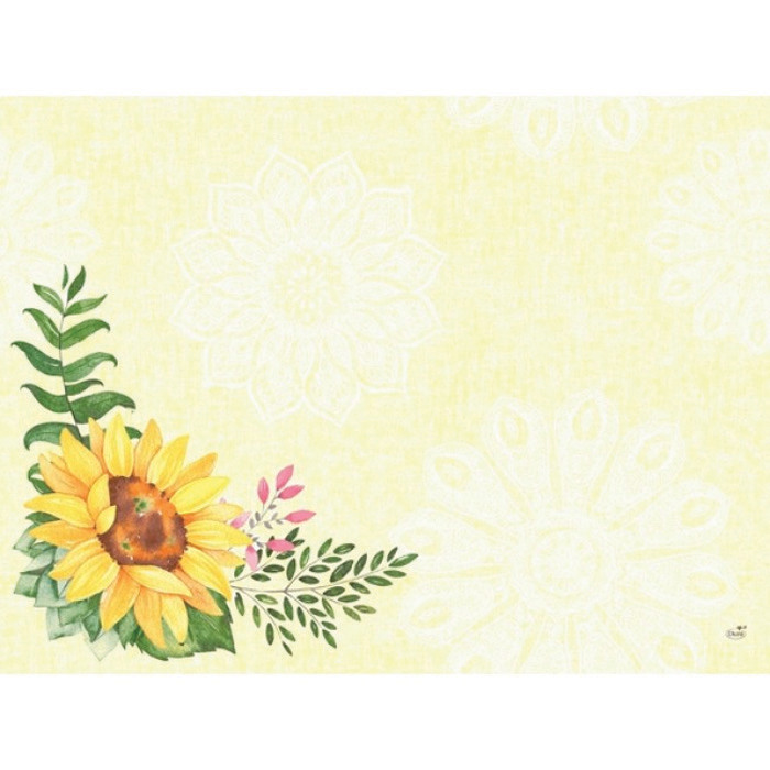 SET 30X40 SUNFLOWER DUNICEL