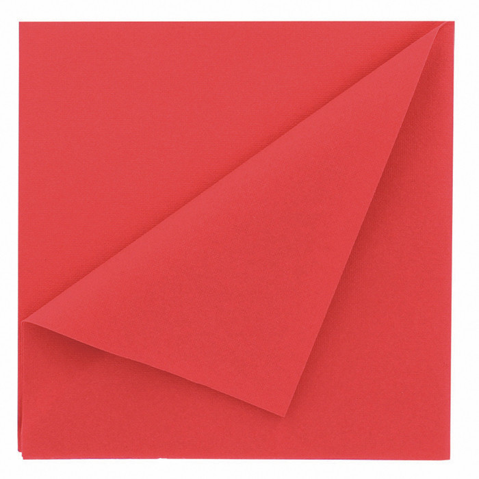 SERV MP 38X38 UNI ROUGE X50