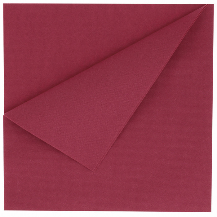 SERV AIRLAID 40X40 BORDEAU X50