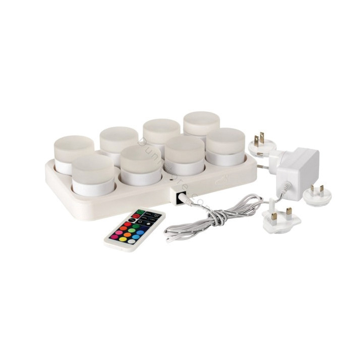 KIT 8 MINI LAMPES 48X50MM