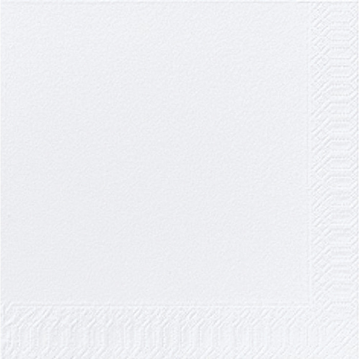 SERV 3P 33X33 BLANC X250