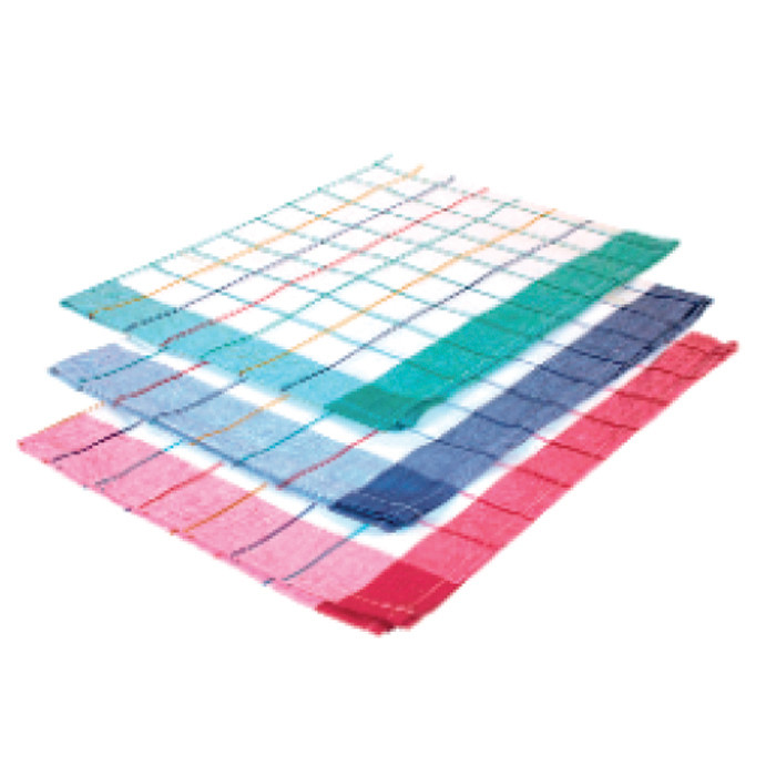 TORCHON COTON 50X7CM CARREAU