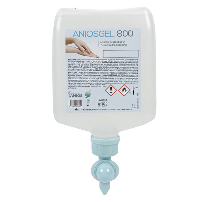 ANIOSGEL 800 CPA FLACON 1L