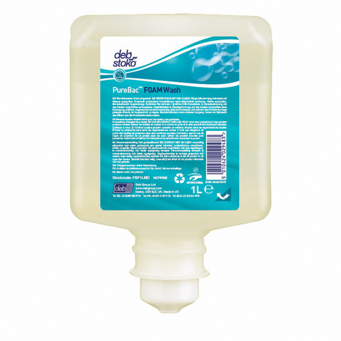 MOUSSE PUREBAC FOAM WASH 1L