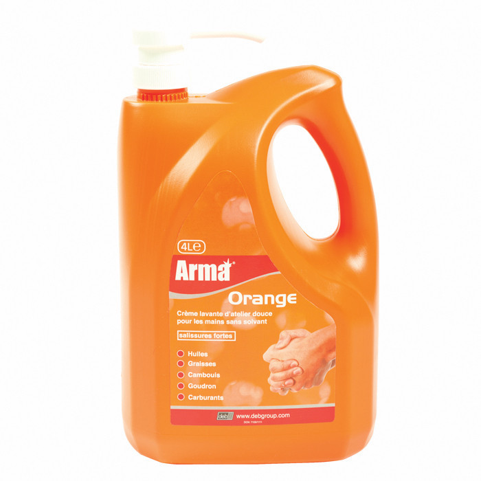 SAVON ARMA ORANGE 4L +POMPE