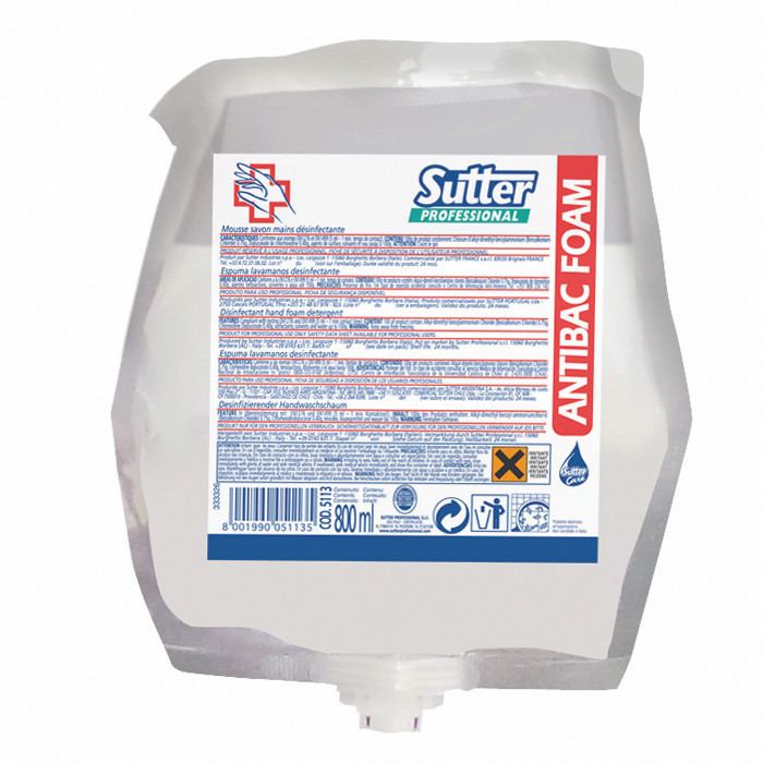 SAVON MOUSSE ANTIBAC 800ML