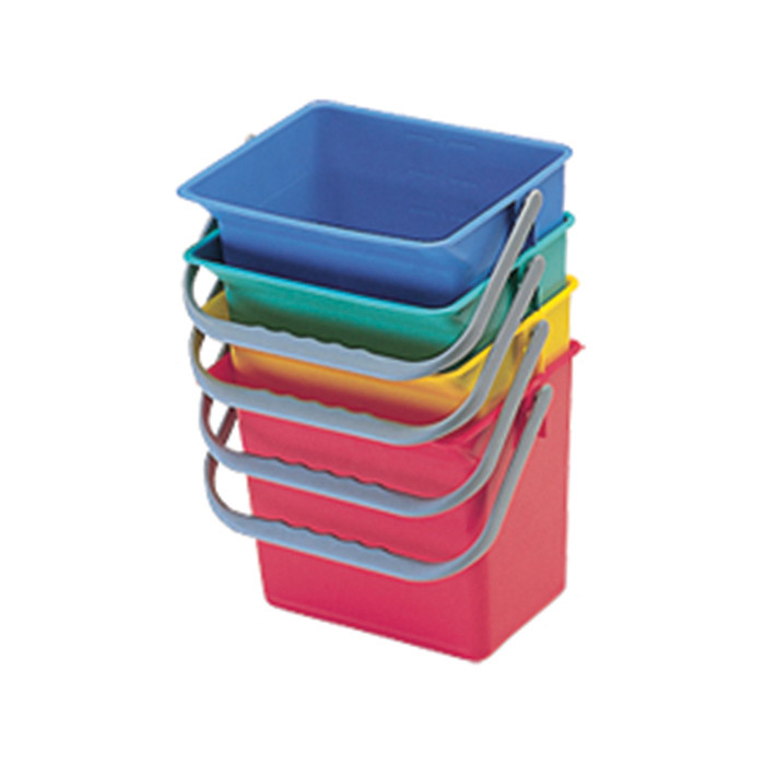 SEAU 6L ROUGE AV/ANSE