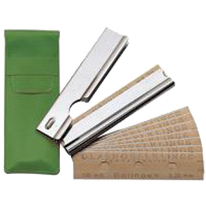 GRATTOIR+10 LAMES ETUI PLAST