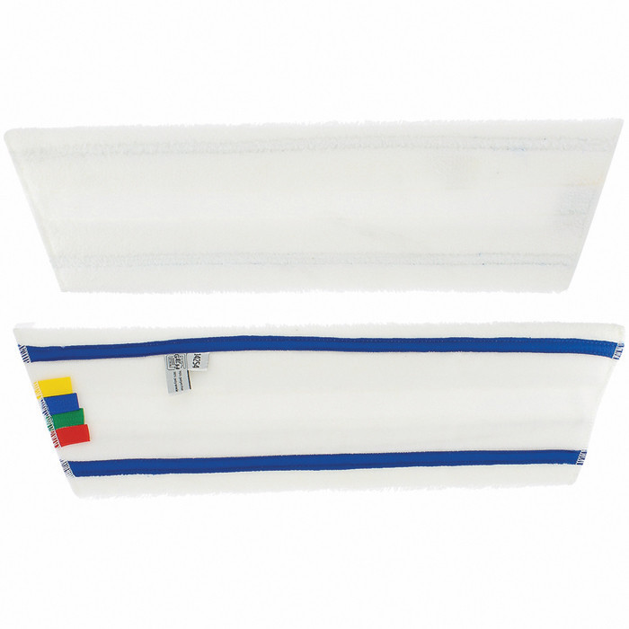 MOP MICROF VELCRO 55X15 BLANC