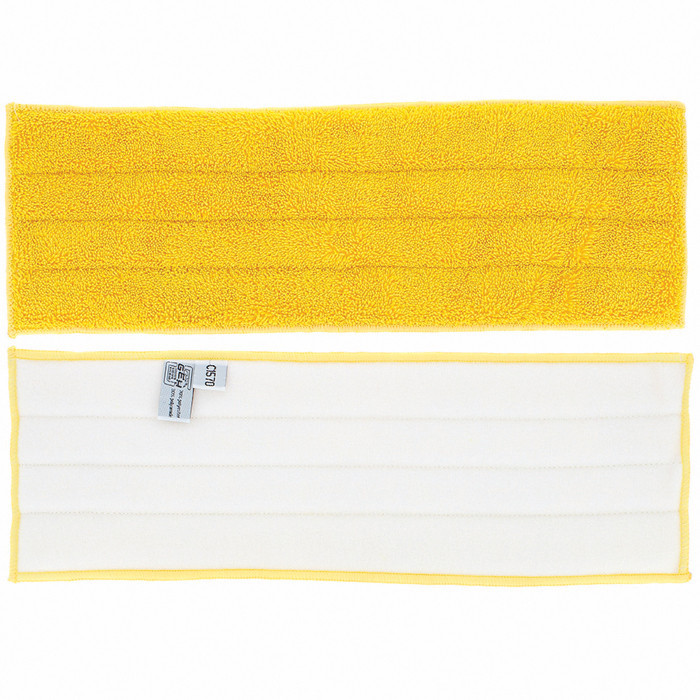 MOP MICROF VELCRO 43.5X14 JAUN