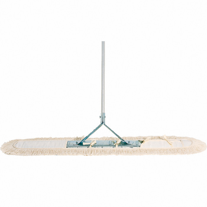 FRANGE COTON 130X12.5CM BLANC
