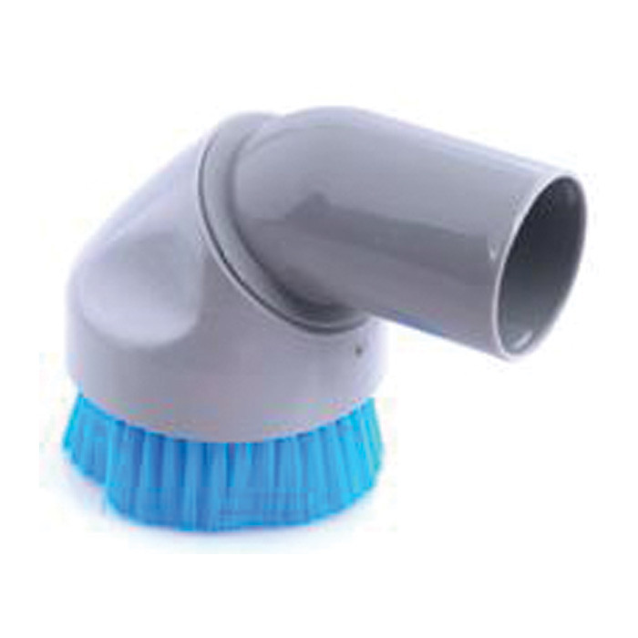 BROSSE RONDE SOIE BLEUE Ø32
