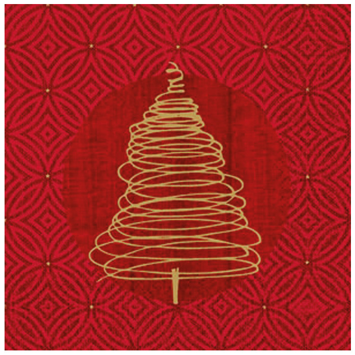 SERV 3P 33X33 ELEG TREES X250