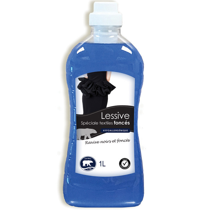 LESSIVE TEXTILES FONCES OURSBLANC