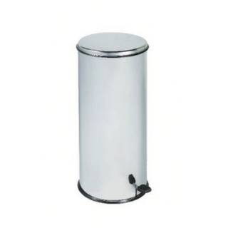 POUB PEDALE 40L INOX BRILLANT