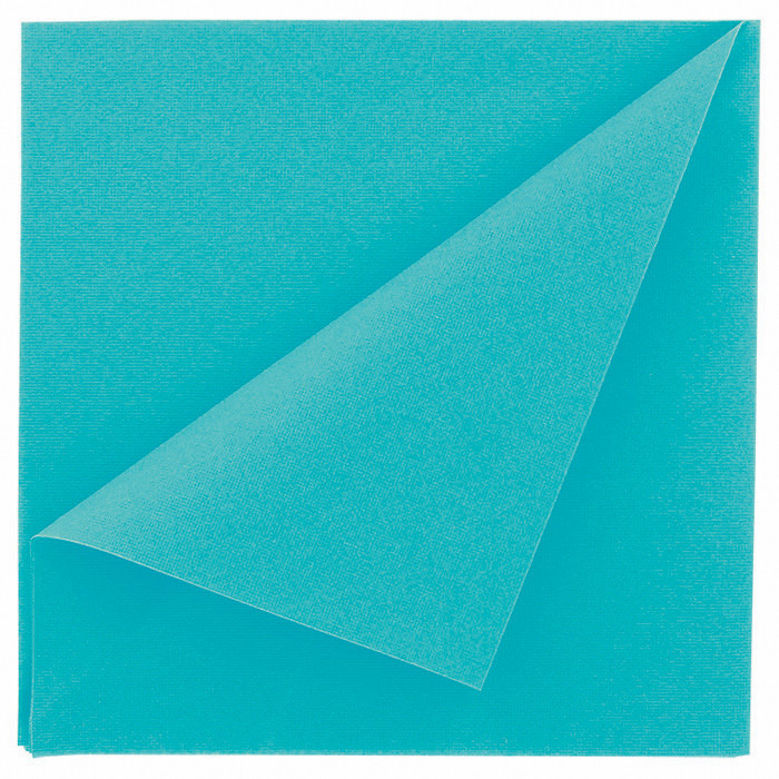 SERV MP 38X38 UNI TURQUOIS X50